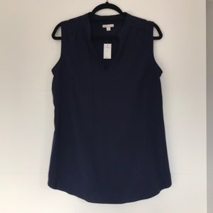 Gap maternity sleeveless blouse NWT